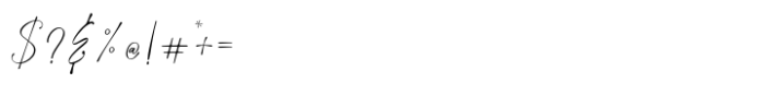Cellita Script Font OTHER CHARS