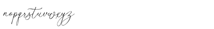 Cellita Script Font LOWERCASE