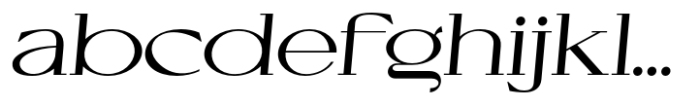 Cellofy Expanded Italic Font LOWERCASE