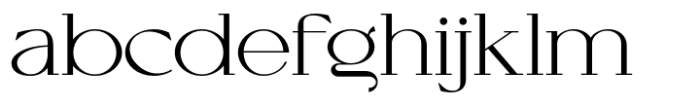 Cellofy Extra Light Semi Expanded Font LOWERCASE
