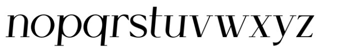 Cellofy Italic Font LOWERCASE