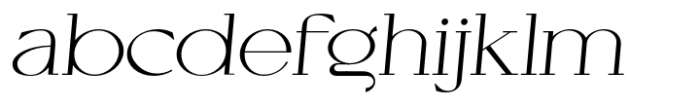 Cellofy Thin Semi Expanded Italic Font LOWERCASE