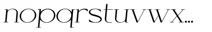 Cellofy Thin Semi Expanded Italic Font LOWERCASE