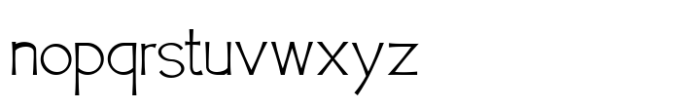 Celover Regular Font LOWERCASE