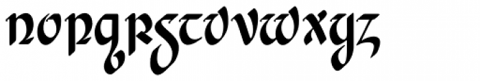 Celt Condensed Font LOWERCASE