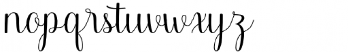Celtia Script Regular Font LOWERCASE