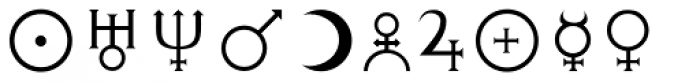 Celtic Astrologer Font LOWERCASE
