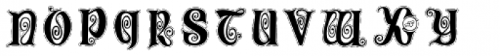 Celtic Spiral Regular Font UPPERCASE
