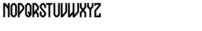 Celticon Bold Font LOWERCASE