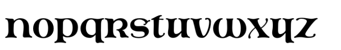Celtoria Font LOWERCASE