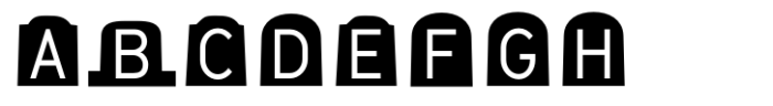 CemeteryWalk Bold Sans Font UPPERCASE