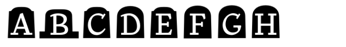 CemeteryWalk Bold Two Font UPPERCASE