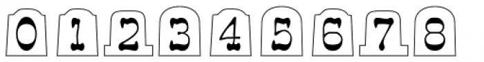 CemeteryWalk Regular Font OTHER CHARS
