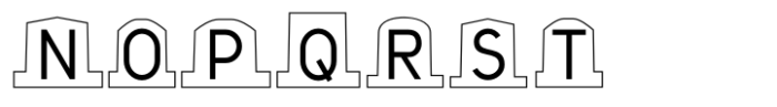 CemeteryWalk Sans Font LOWERCASE