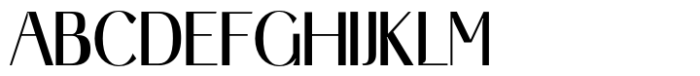 Cendranis Font UPPERCASE