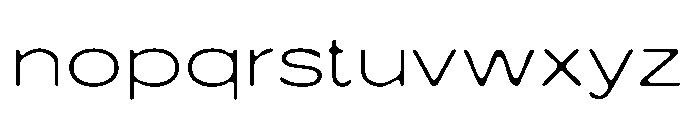 Cenios Blur Regular Font LOWERCASE