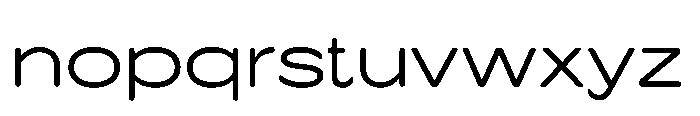 Cenios Rounded Regular Font LOWERCASE
