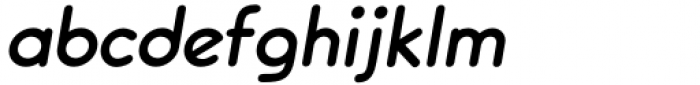 Cennerik Bold Oblique Font LOWERCASE