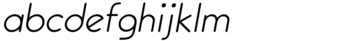 Cennerik Italic Font LOWERCASE