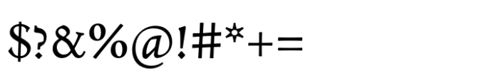 Centaur Now Caption Font OTHER CHARS