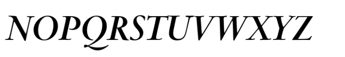 Centaur Now Display Bold Italic Font UPPERCASE