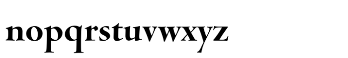 Centaur Now Display ExtraBold Font LOWERCASE