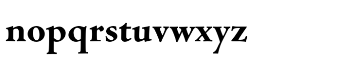 Centaur Now Text ExtraBold Font LOWERCASE