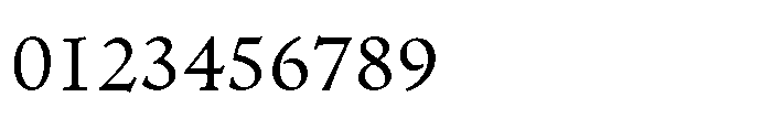 Centaur Now Variable Regular Font OTHER CHARS
