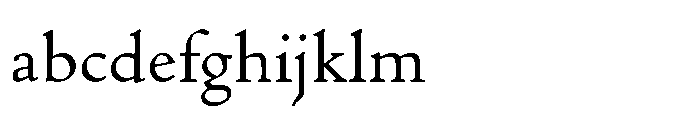 Centaur Now Variable Regular FONT