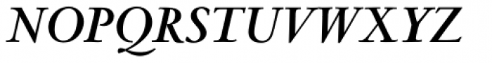 Centaur Pro Bold Italic Font UPPERCASE