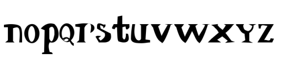 Centaurs Font LOWERCASE