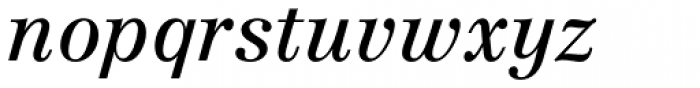 Centennial Italic Font LOWERCASE