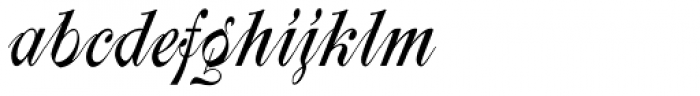 Centennial Script Font LOWERCASE