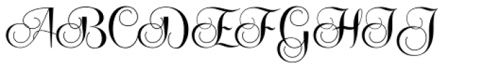 Centeria Script Fat Alt Font UPPERCASE