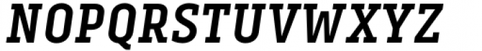 Centima Pro  Serif Bold Italic Font UPPERCASE