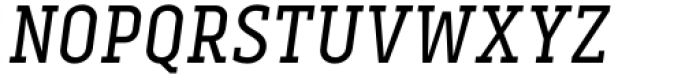 Centima Pro  Serif Italic Font UPPERCASE