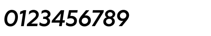 Centra No. 1 Medium Italic Font OTHER CHARS