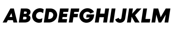 Centra No. 2 Extra Bold Italic Font