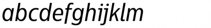 Centrale Sans Cond Pro Book Italic Font LOWERCASE