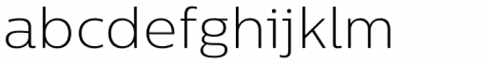 Centrale Sans Pro XLight Font LOWERCASE