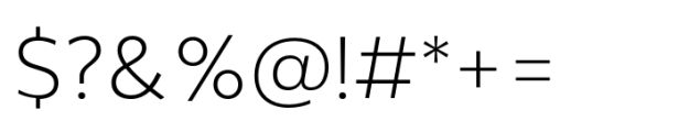 Centrale Sans XLight Font OTHER CHARS