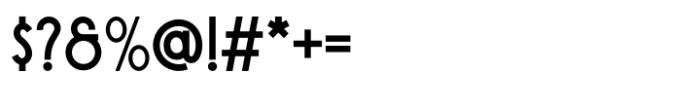 Centralismo Bold Font OTHER CHARS