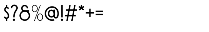 Centralismo Regular Font OTHER CHARS