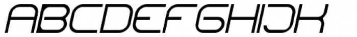 CentreForward Thin Italic Font UPPERCASE