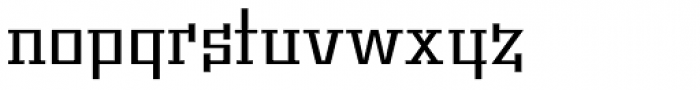 Centric Serif SG Medium Font LOWERCASE
