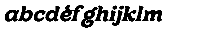 Centrio Return  Extra Bold Italic FONT