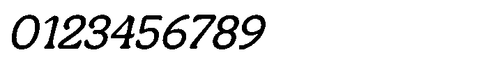 Centrio Return  Light Italic Font OTHER CHARS