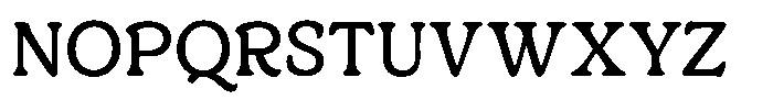 Centrio Return  Light Font UPPERCASE