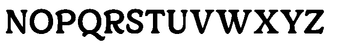Centrio Return  Medium Font UPPERCASE