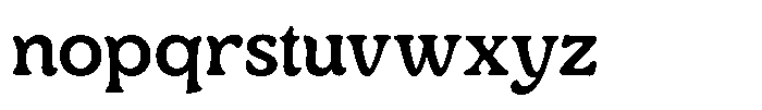 Centrio Return  Medium Font LOWERCASE